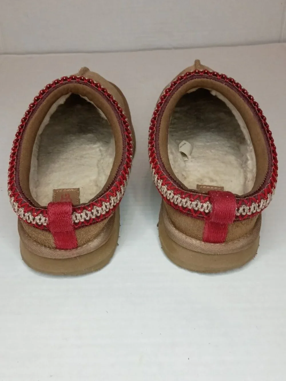 UGG Kids Tazz Platform Slipper Chestnut Size 5Y Fits Women 7